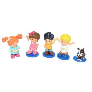 Fisher-Price Little People Cake Toppers busy Book replacement Eddie Koby Mia etc